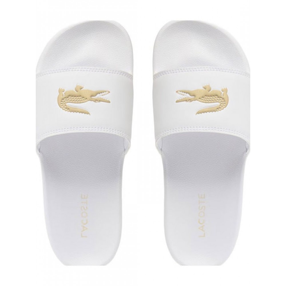 LACOSTE ΓΥΝΑΙΚΕΙΑ SLIDE ΛΕΥΚΑ 0.0 51CFA0003ALM