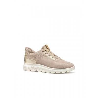 GEOX ΓΥΝΑΙΚΕΙΑ SNEAKERS D SPHERICA PLUS A TAUPE D557MA 06KBN CH62L