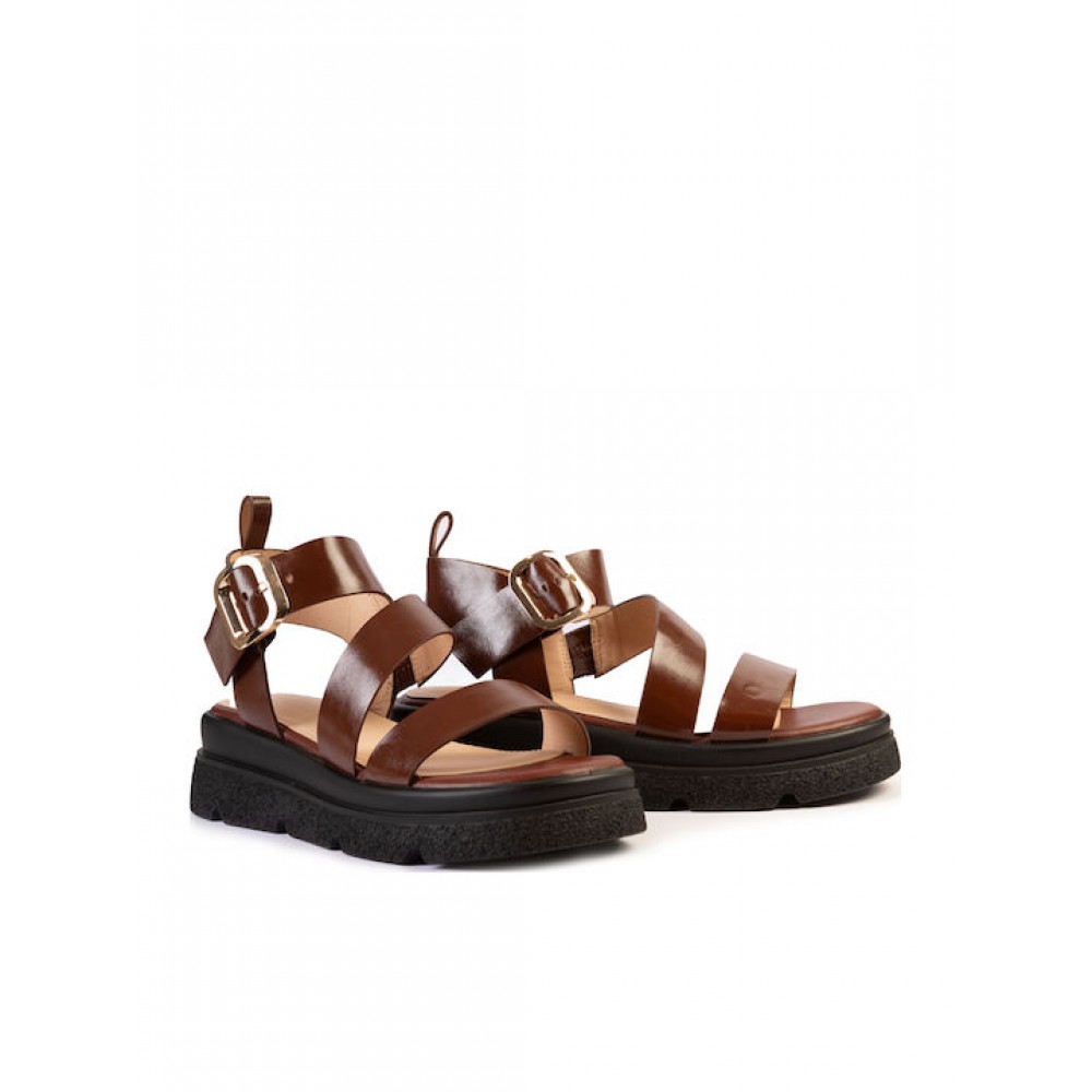 ΓΥΝΑΙΚΕΙΑ ΠΕΔΙΛΑ VERSACE 19.69 ABBIGLIAMENTO SPORTIVO SRL AM 4C1129-989 BROWN