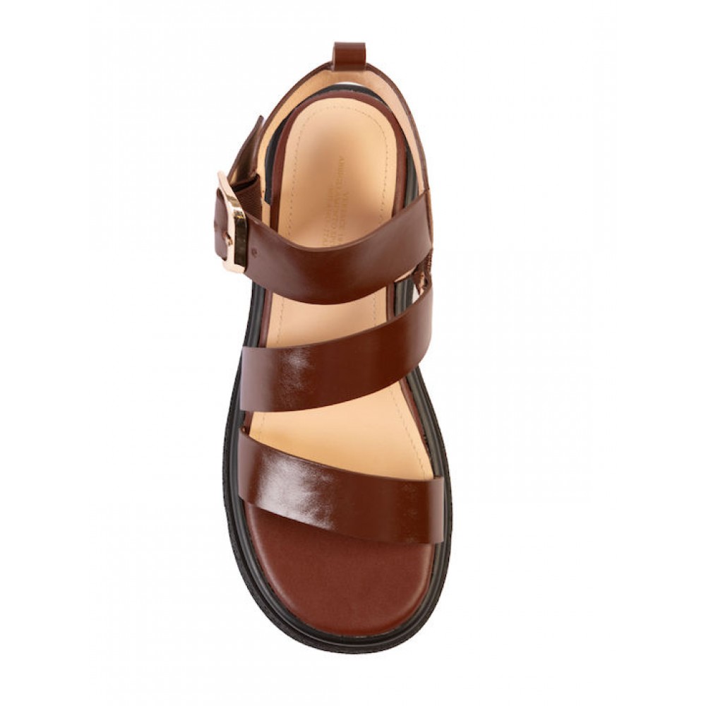 ΓΥΝΑΙΚΕΙΑ ΠΕΔΙΛΑ VERSACE 19.69 ABBIGLIAMENTO SPORTIVO SRL AM 4C1129-989 BROWN