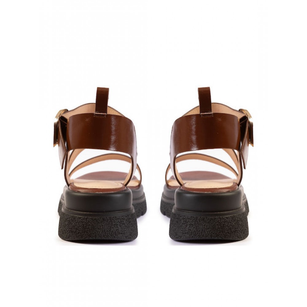 ΓΥΝΑΙΚΕΙΑ ΠΕΔΙΛΑ VERSACE 19.69 ABBIGLIAMENTO SPORTIVO SRL AM 4C1129-989 BROWN