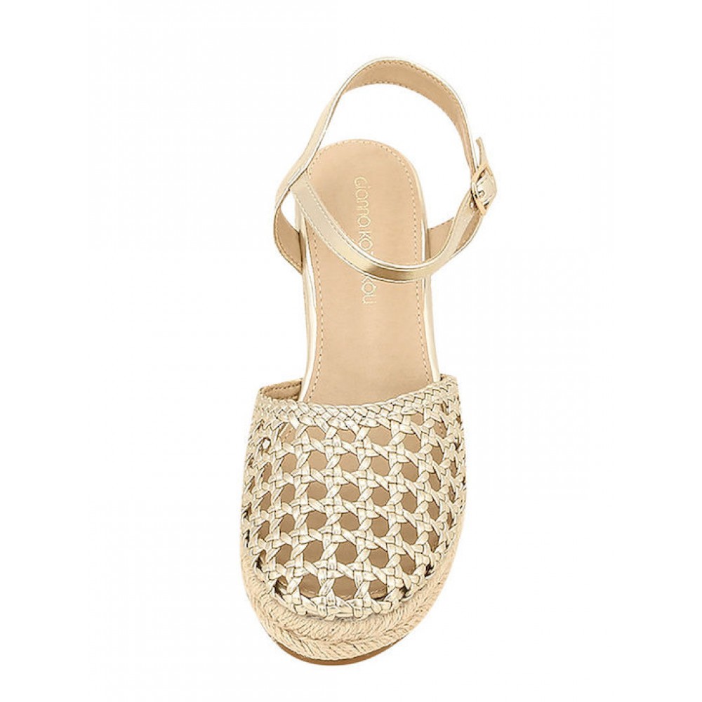 GIANNA KAZAKOU ΓΥΝΑΙΚΕΙΕΣ ΠΛΑΤΦΟΡΜΕΣ ELSEN ΧΡΥΣΕΣ AK7571.70310J1.DS