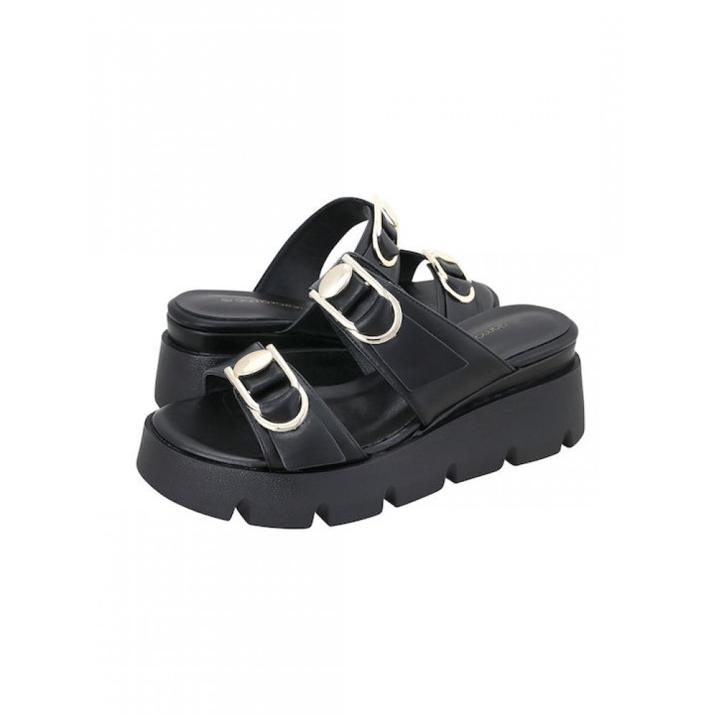GIANNA KAZAKOU ΓΥΝΑΙΚΕΙΕΣ ΠΛΑΤΦΟΡΜΕΣ ΜΑΥΡΕΣ AK7961.K2140H5285.DS