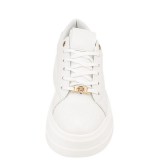 GIANNA KAZAKOU ΓΥΝΑΙΚΕΙΑ SNEAKERS ΛΕΥΚΑ AK8391.IK2327.DS