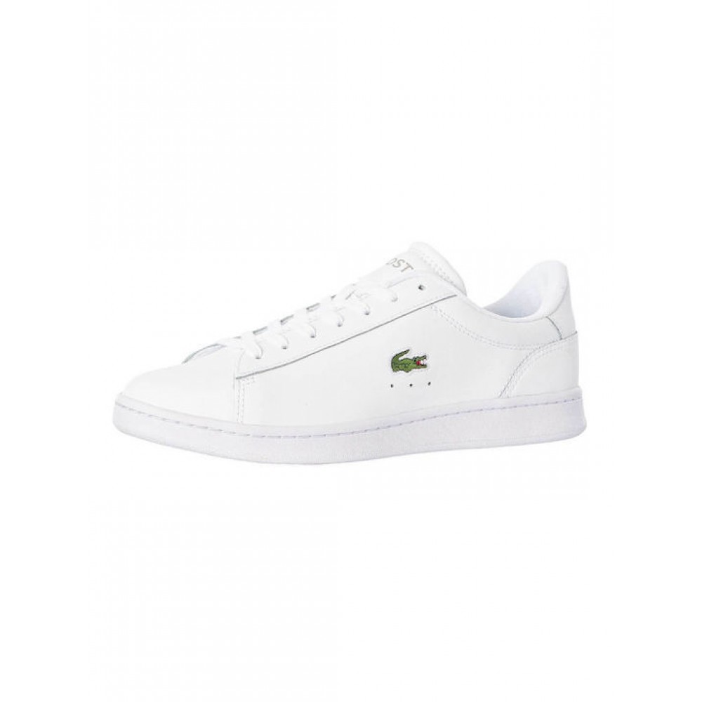 LACOSTE CARNABY ΑΝΔΡΙΚΑ SNEAKERS ΛΕΥΚΑ 48SMA010521G