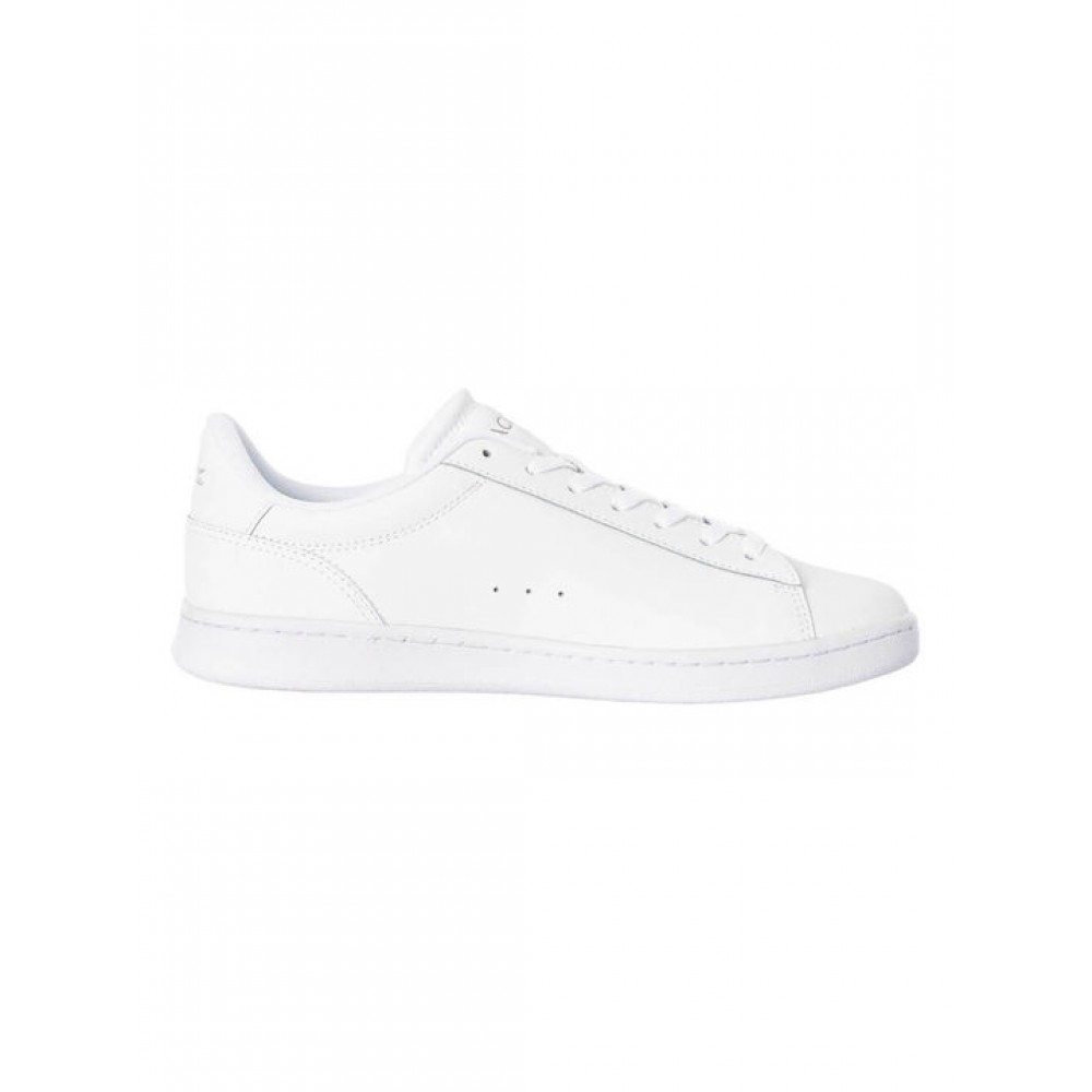 LACOSTE CARNABY ΑΝΔΡΙΚΑ SNEAKERS ΛΕΥΚΑ 48SMA010521G