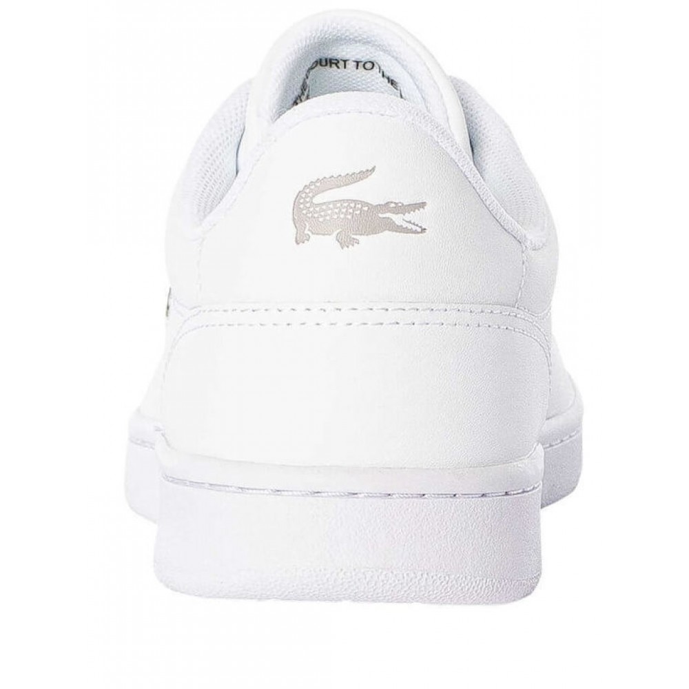LACOSTE CARNABY ΑΝΔΡΙΚΑ SNEAKERS ΛΕΥΚΑ 48SMA010521G
