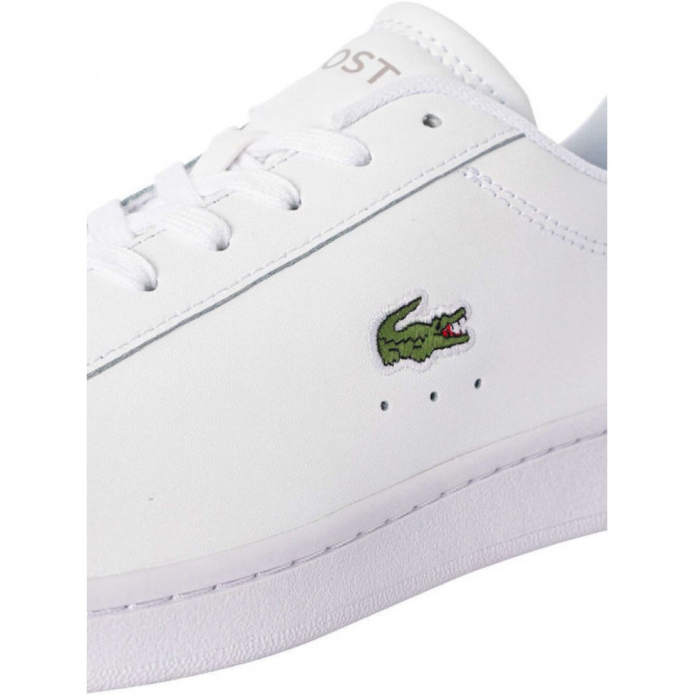 LACOSTE CARNABY ΑΝΔΡΙΚΑ SNEAKERS ΛΕΥΚΑ 48SMA010521G