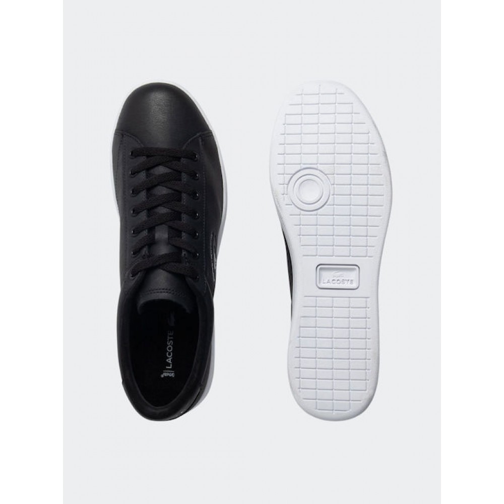 LACOSTE CARNABY SET ΑΝΔΡΙΚΑ SNEAKERS ΜΑΥΡΑ 49SMA0032312