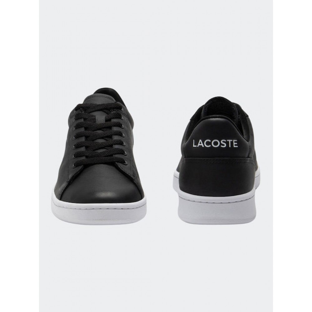 LACOSTE CARNABY SET ΑΝΔΡΙΚΑ SNEAKERS ΜΑΥΡΑ 49SMA0032312