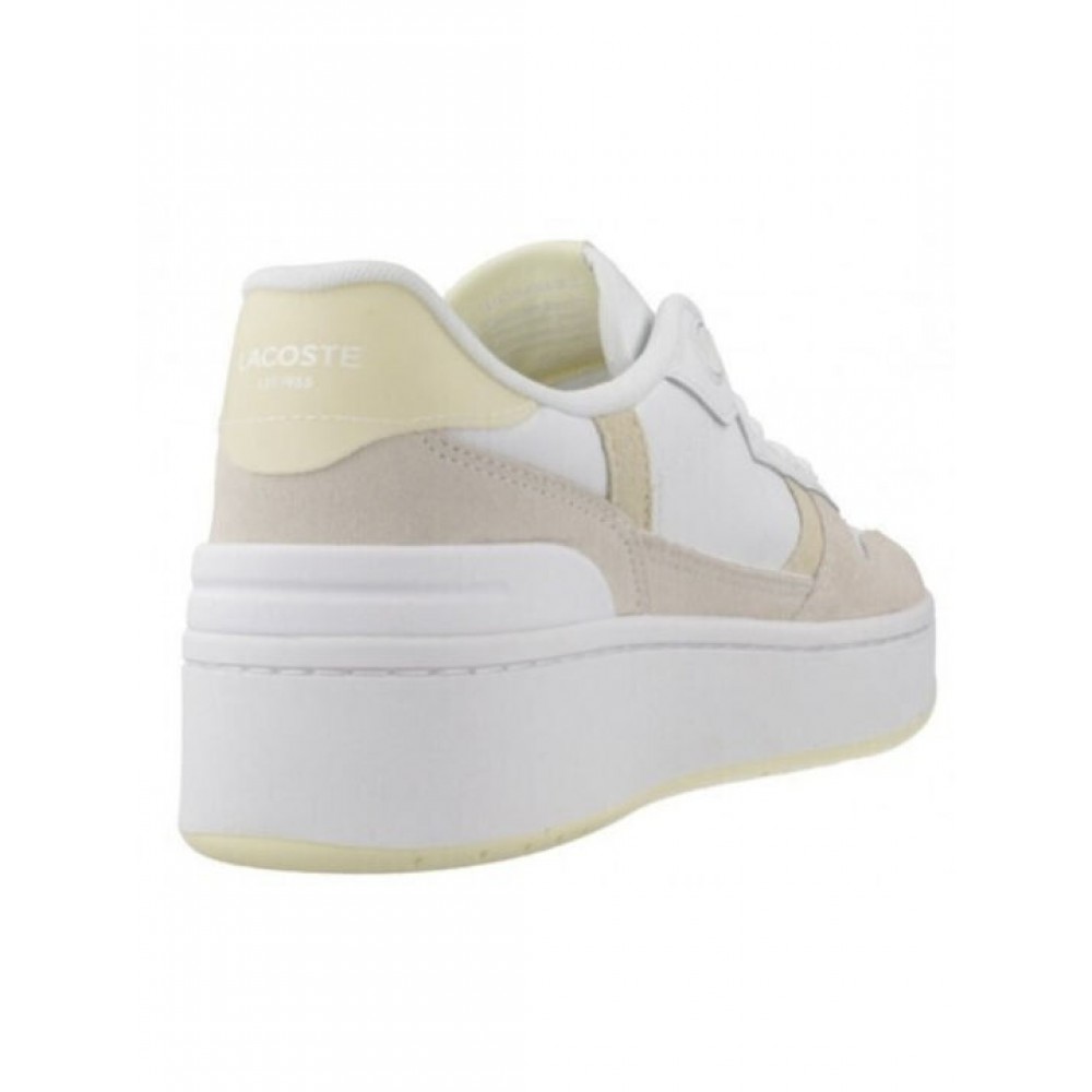 LACOSTE T-CLIP ΓΥΝΑΙΚΕΙΑ SNEAKERS ΛΕΥΚΑ 49SFA00762H8