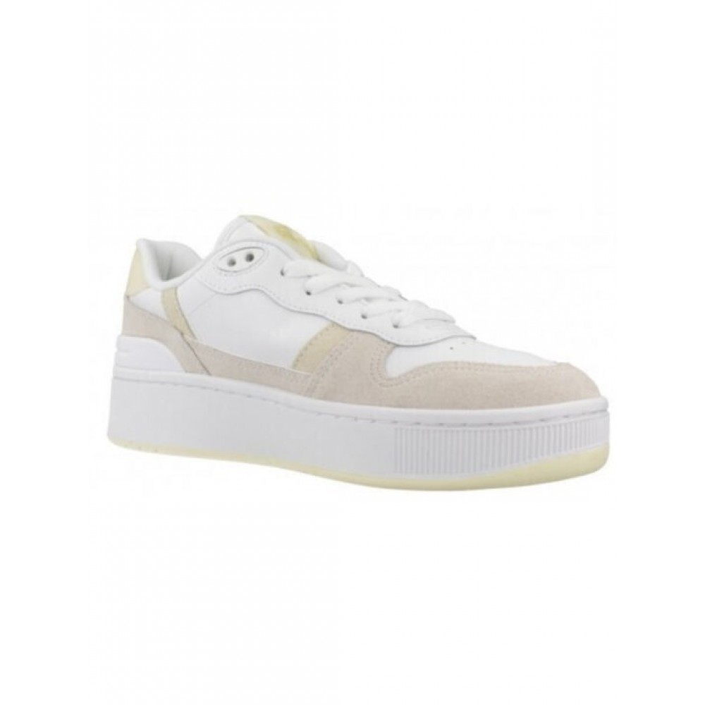 LACOSTE T-CLIP ΓΥΝΑΙΚΕΙΑ SNEAKERS ΛΕΥΚΑ 49SFA00762H8