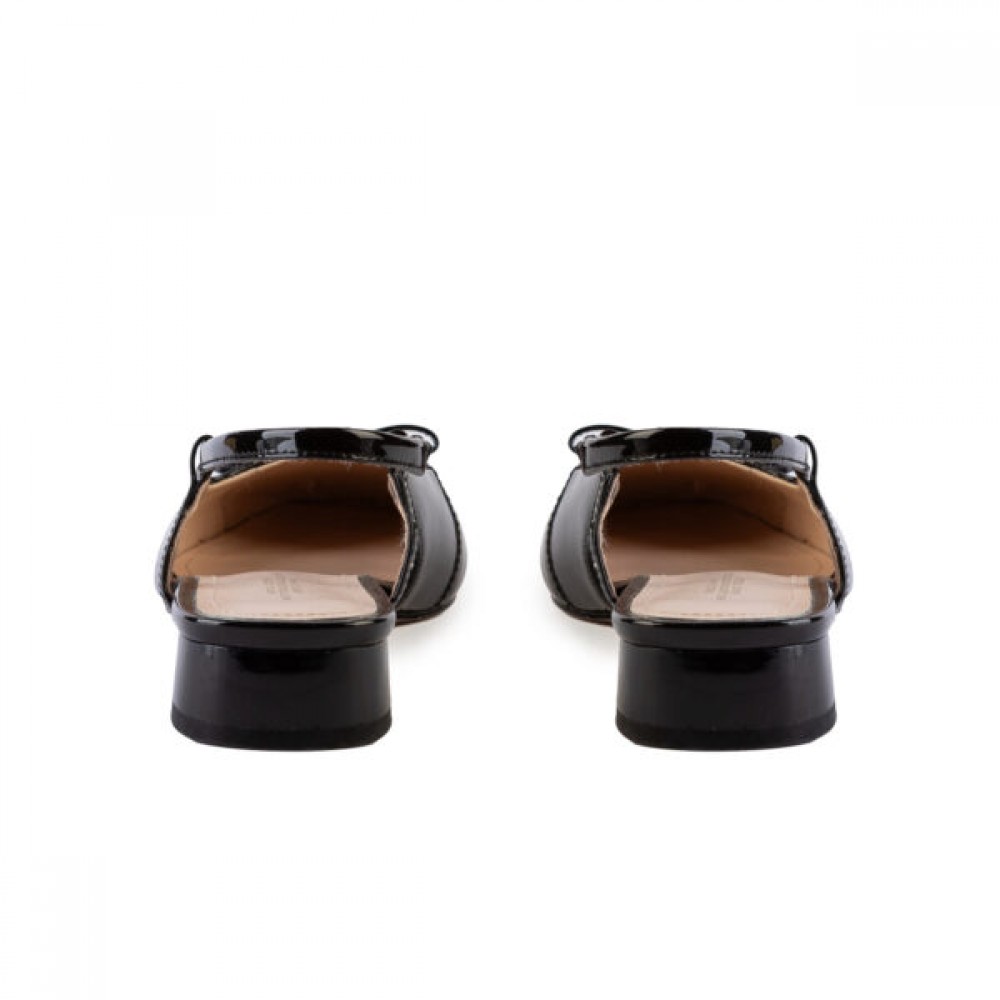 VERSACE 19.69 ABBIGLIAMENTO SPORTIVO SRL MULES ΜΑΥΡΑ AM-4H229-81