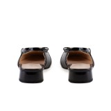 VERSACE 19.69 ABBIGLIAMENTO SPORTIVO SRL MULES ΜΑΥΡΑ AM-4H229-81