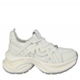VERSACE 19.69 ABBIGLIAMENTO SPORTIVO SRL SNEAKERS IS 2505-1B WHITE
