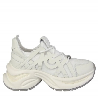 VERSACE 19.69 ABBIGLIAMENTO SPORTIVO SRL SNEAKERS IS 2505-1B WHITE