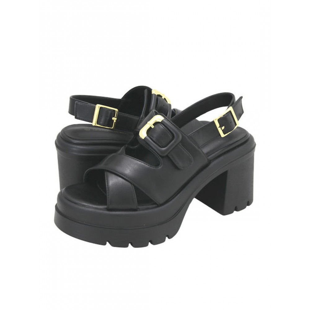 GIANNA KAZAKOU ΓΥΝΑΙΚΕΙΑ ΠΕΔΙΛΑ SABROSA AM7961.Y928D802.DS ΜΑΥΡΑ